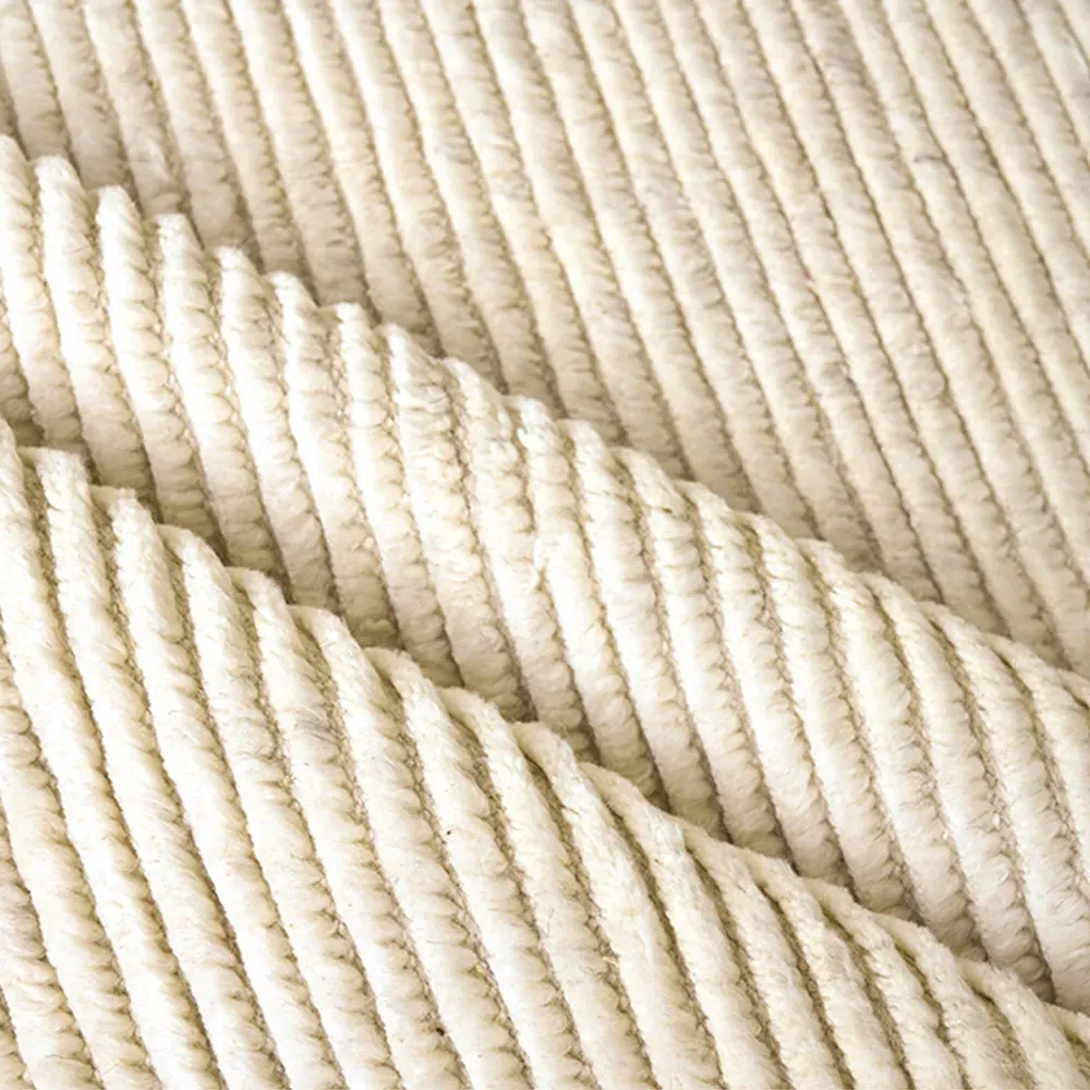 Simon Textured Solid Hand Knotted Rug - Cream, Wool