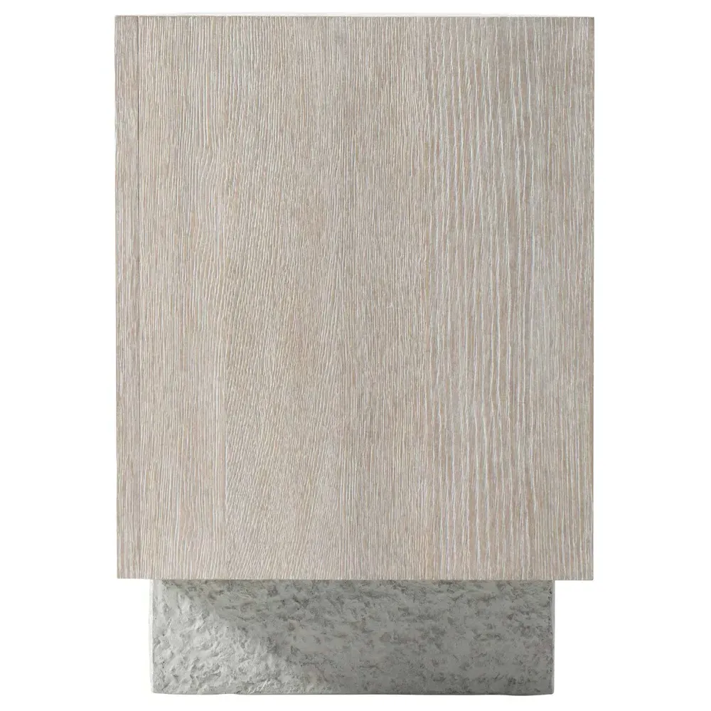 Simone 4 Door Media Cabinet with Carved Resin - Grey, Wood