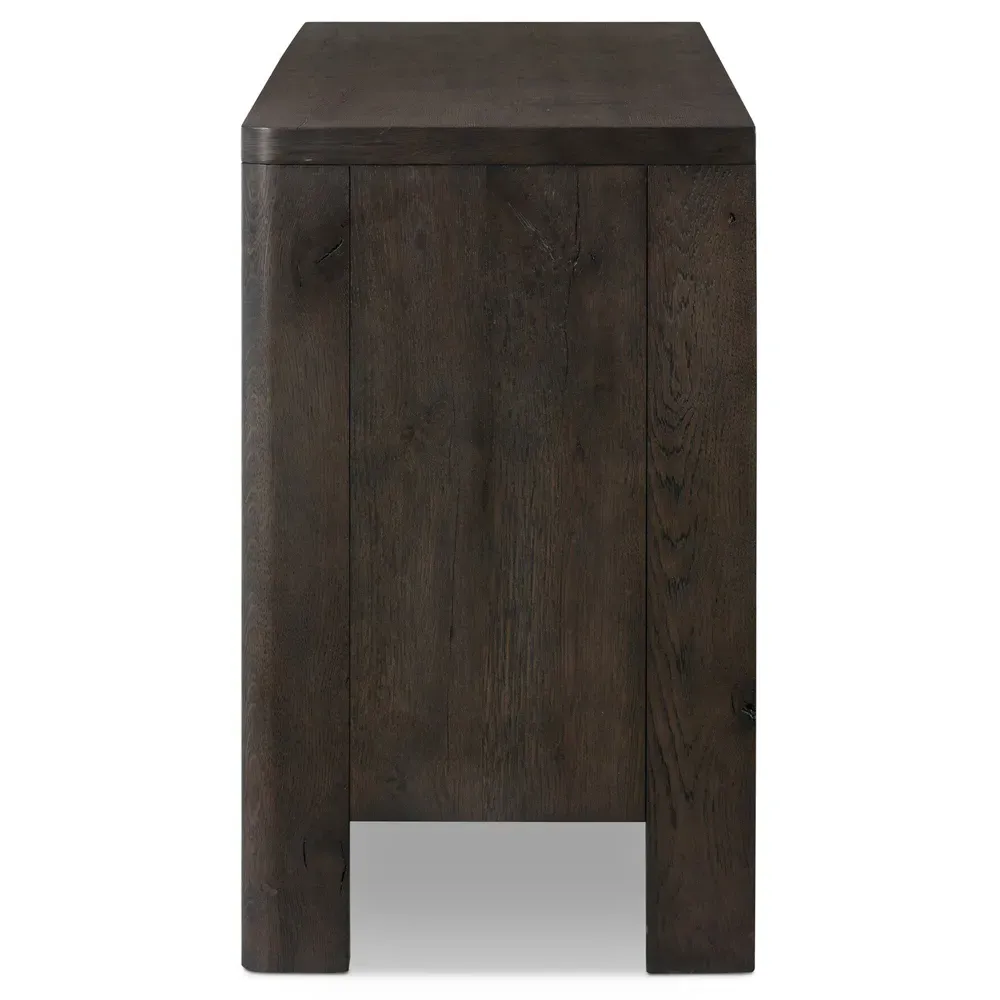 Slade Double Dresser - Black, Oak