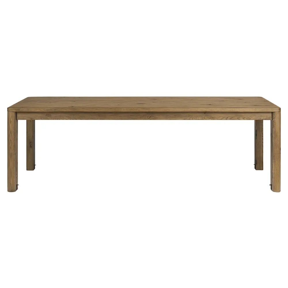 Slade Double Extendable Dining Table - Brown, Oak