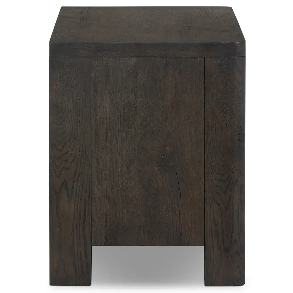 Slade Nightstand - Black, Oak