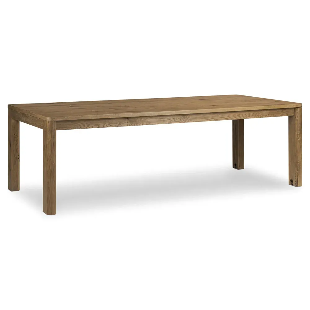 Slade Rectangular Extendable Dining Table - Brown, Oak