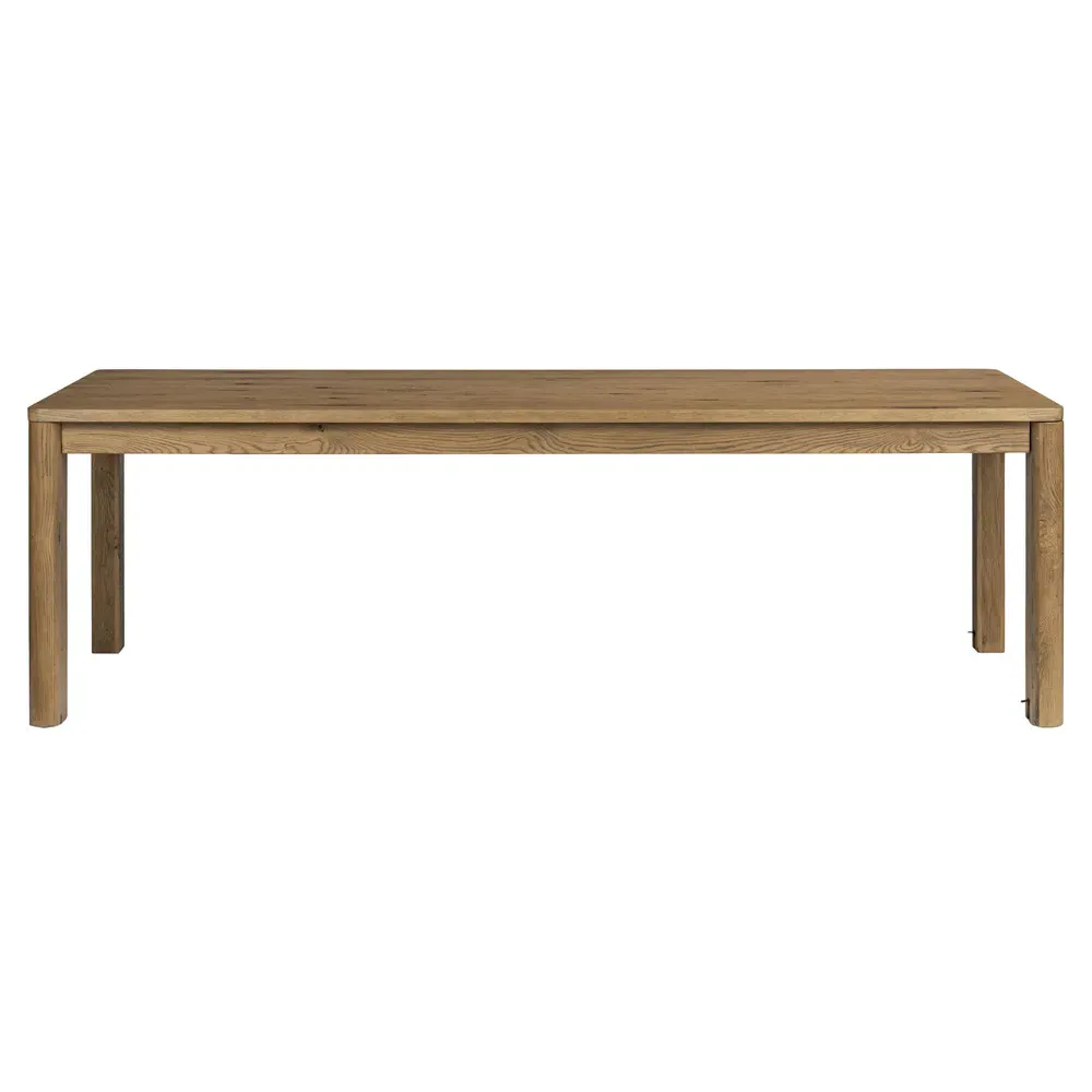 Slade Rectangular Extendable Dining Table - Brown, Oak image