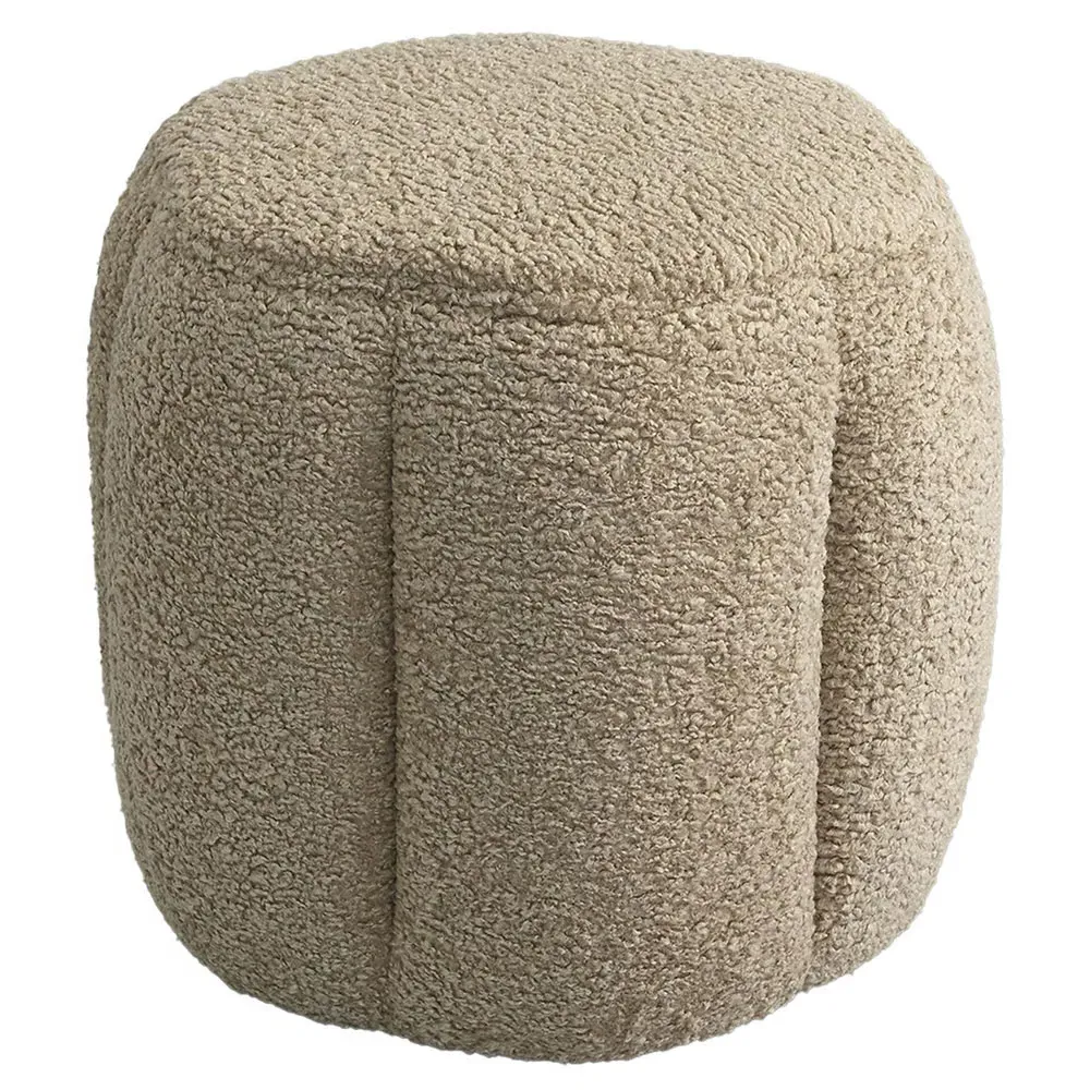 Sloane Square Ottoman - Toast, Sheepskin image