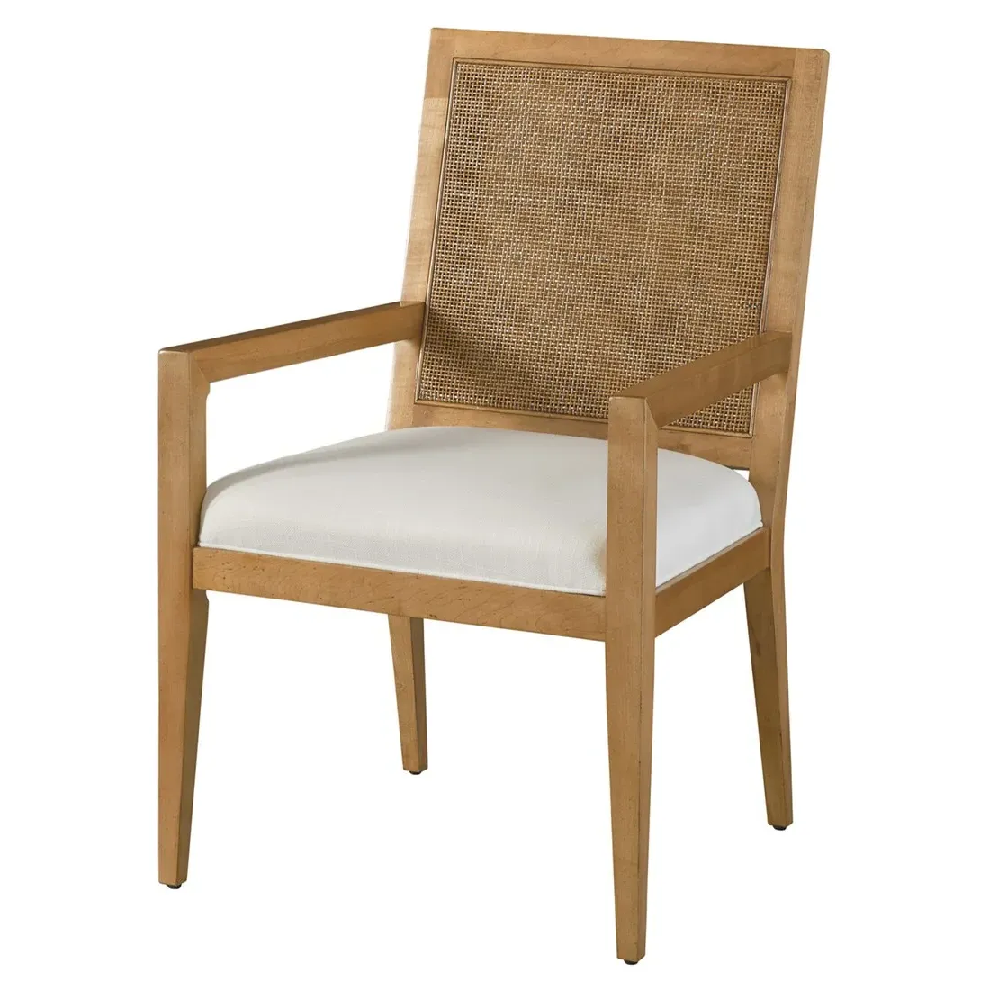 Smithcliff Cane Dining Arm Chair - Brown, Maple image