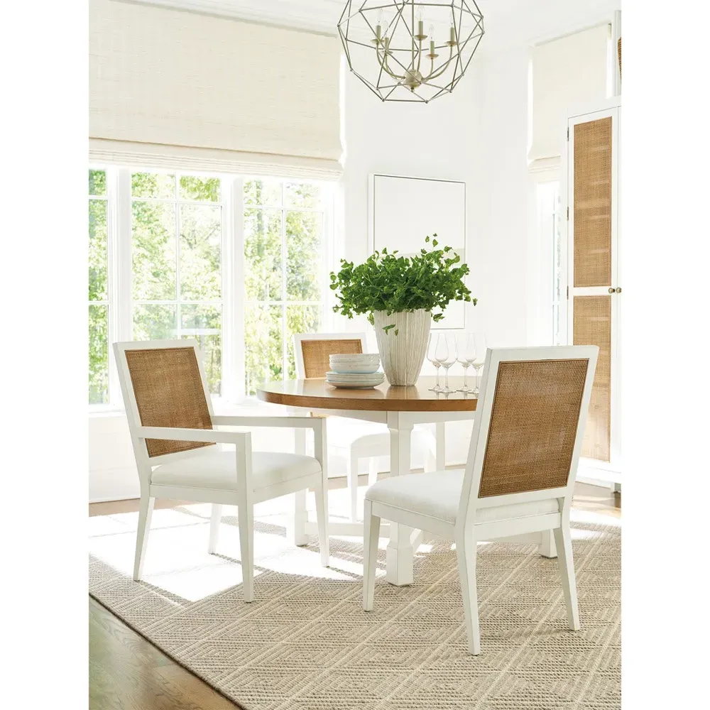Smithcliff Dining Side Chair - White, Maple Wood