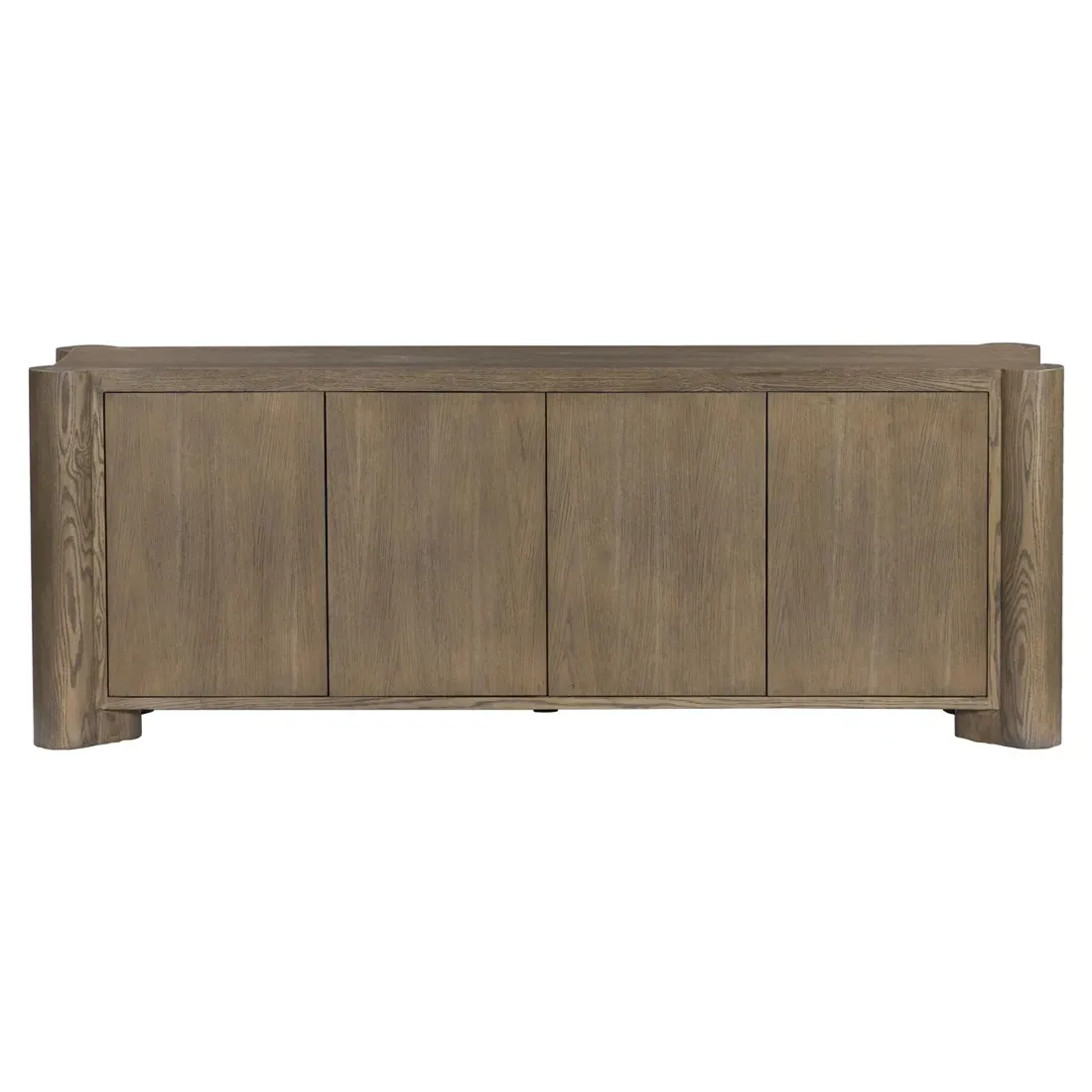 Soho Rustic Lodge Sideboard - Aged Brown, Oak