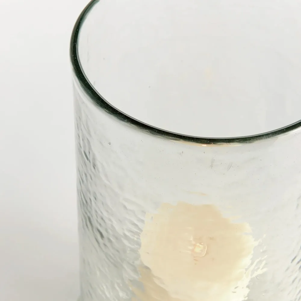Solana Large Hurricane Candleholder - Clear, Glass