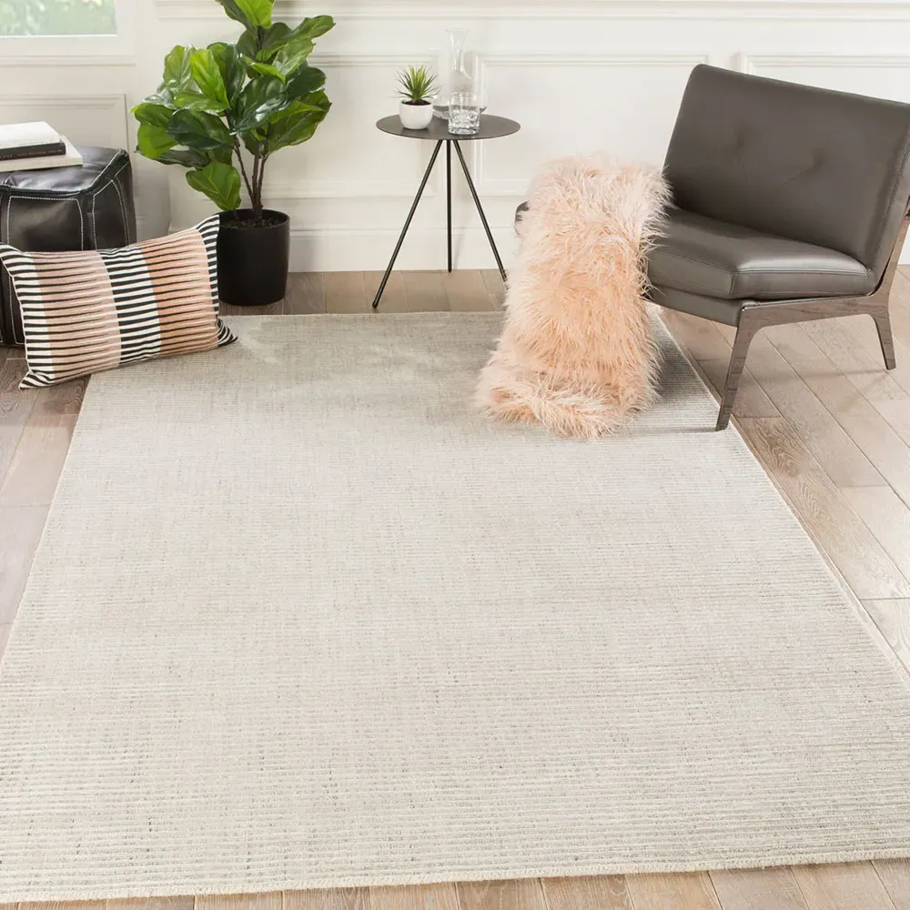 Solana Rug - Grey, Wool