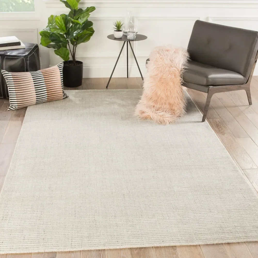 Solana Rug - Grey, Wool