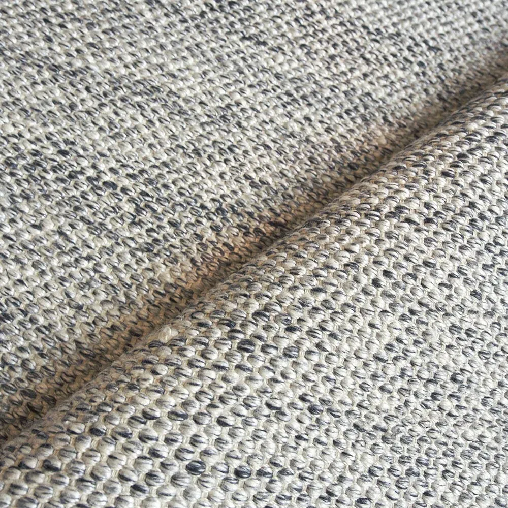 Soleil Patterned Rug - Black, PET Yarn