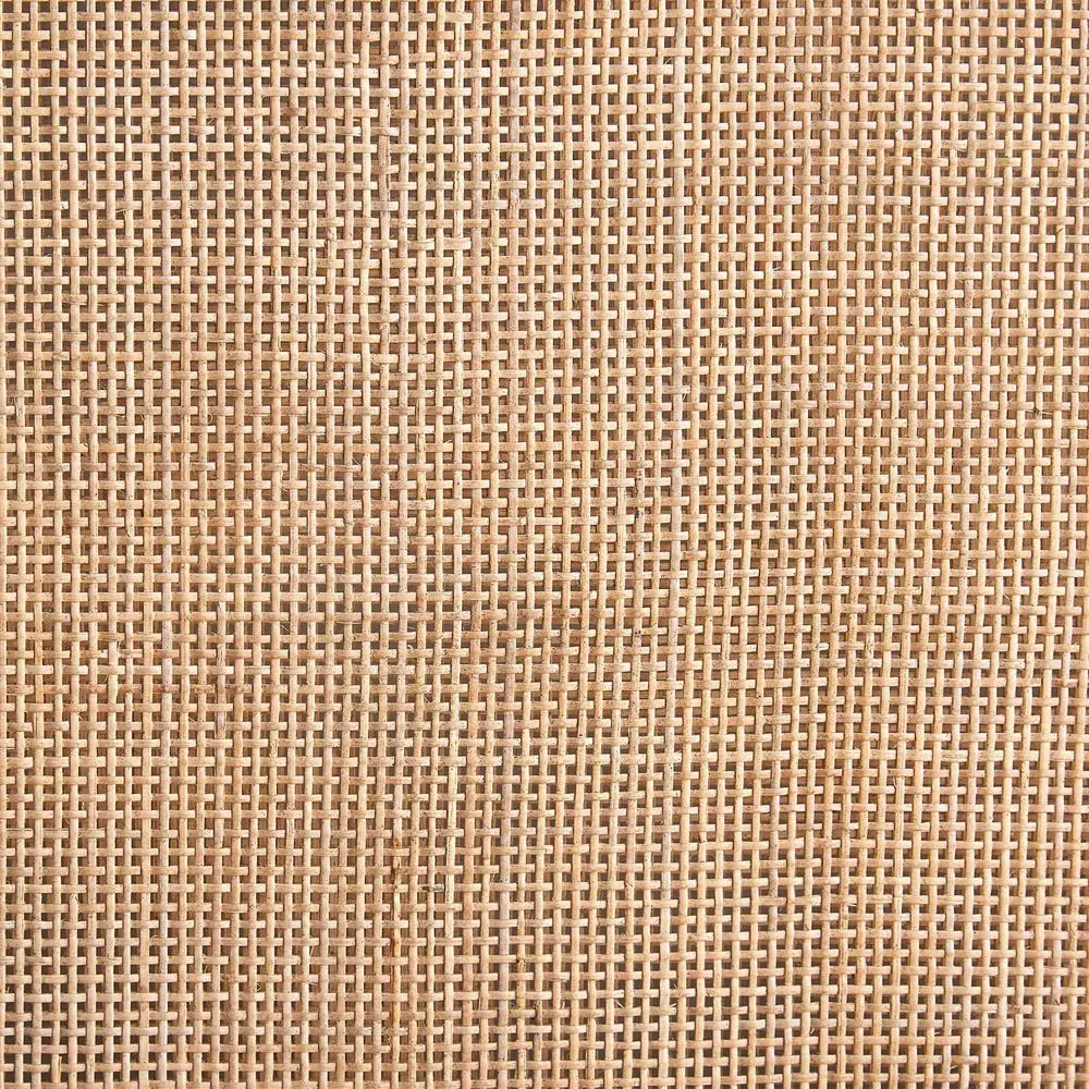 Solene Daybed with Woven Cane - Grey, Velvet