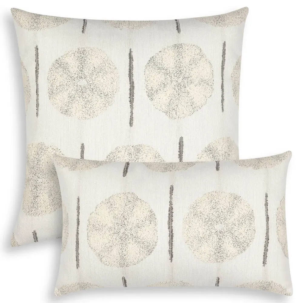 Solstice Lumbar Throw Pillow - Sand