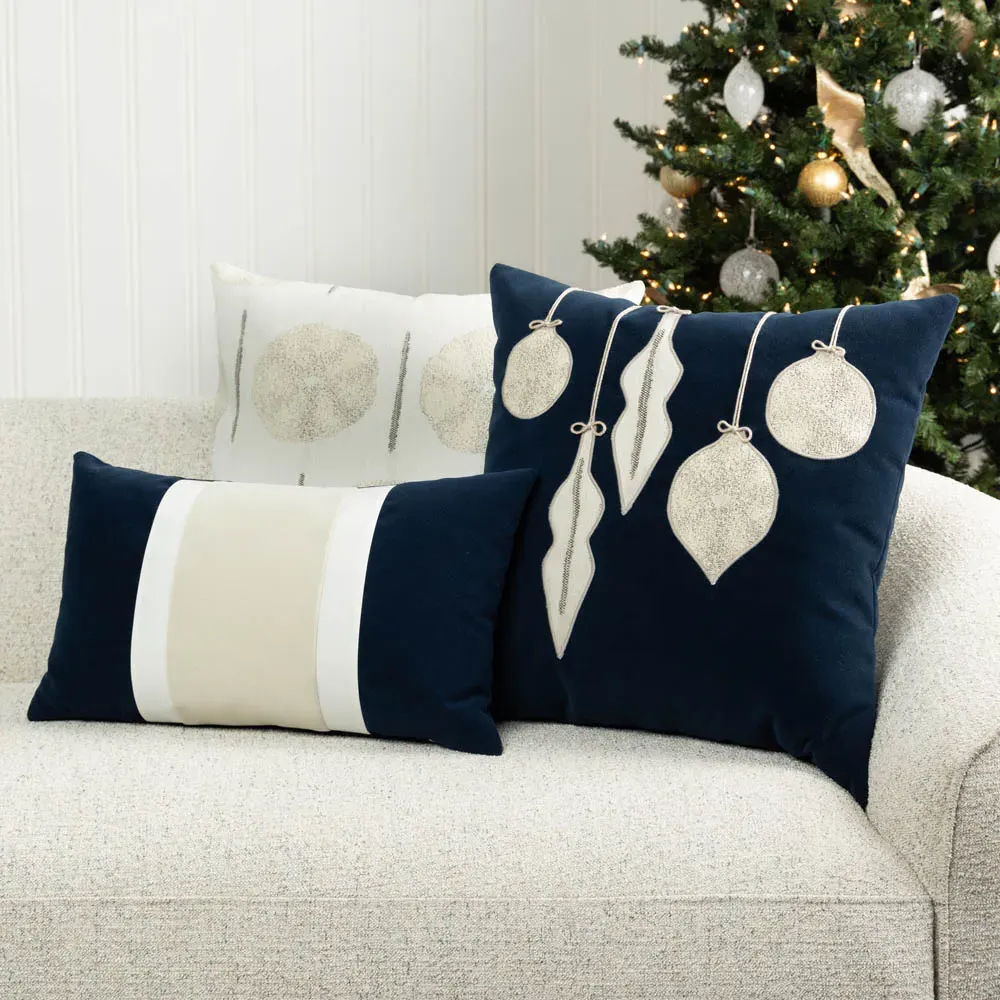 Solstice Square Throw Pillow - Sand