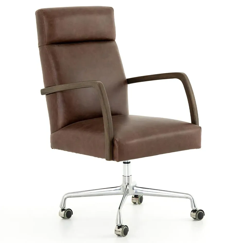 Sonn Office Chair - Brown, Leather