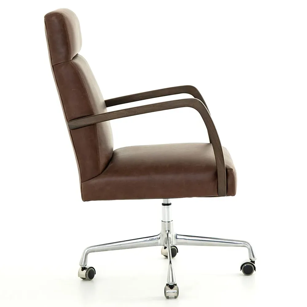 Sonn Office Chair - Brown, Leather