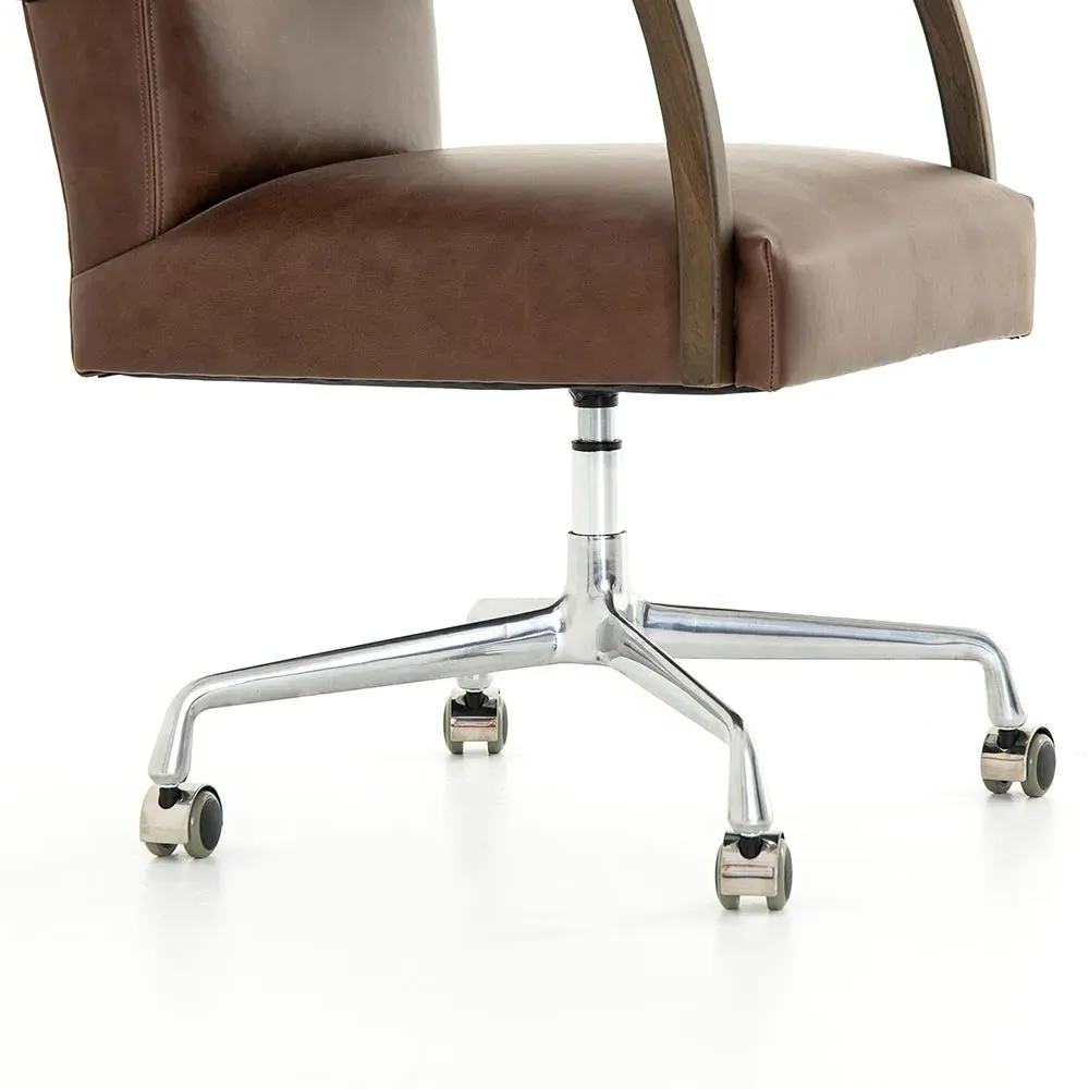 Sonn Office Chair - Brown, Leather