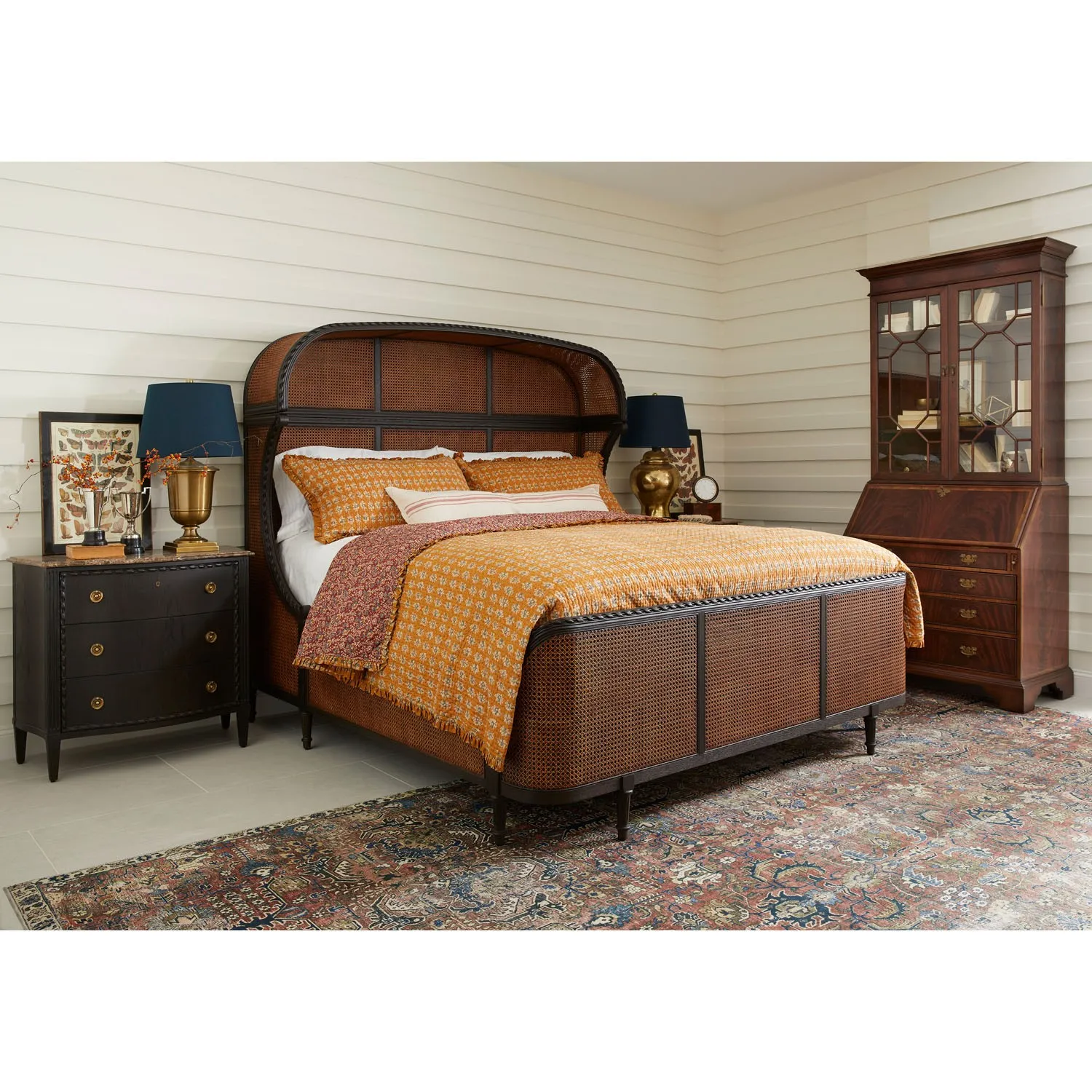 Sonny French Country Chest - Black, Oak