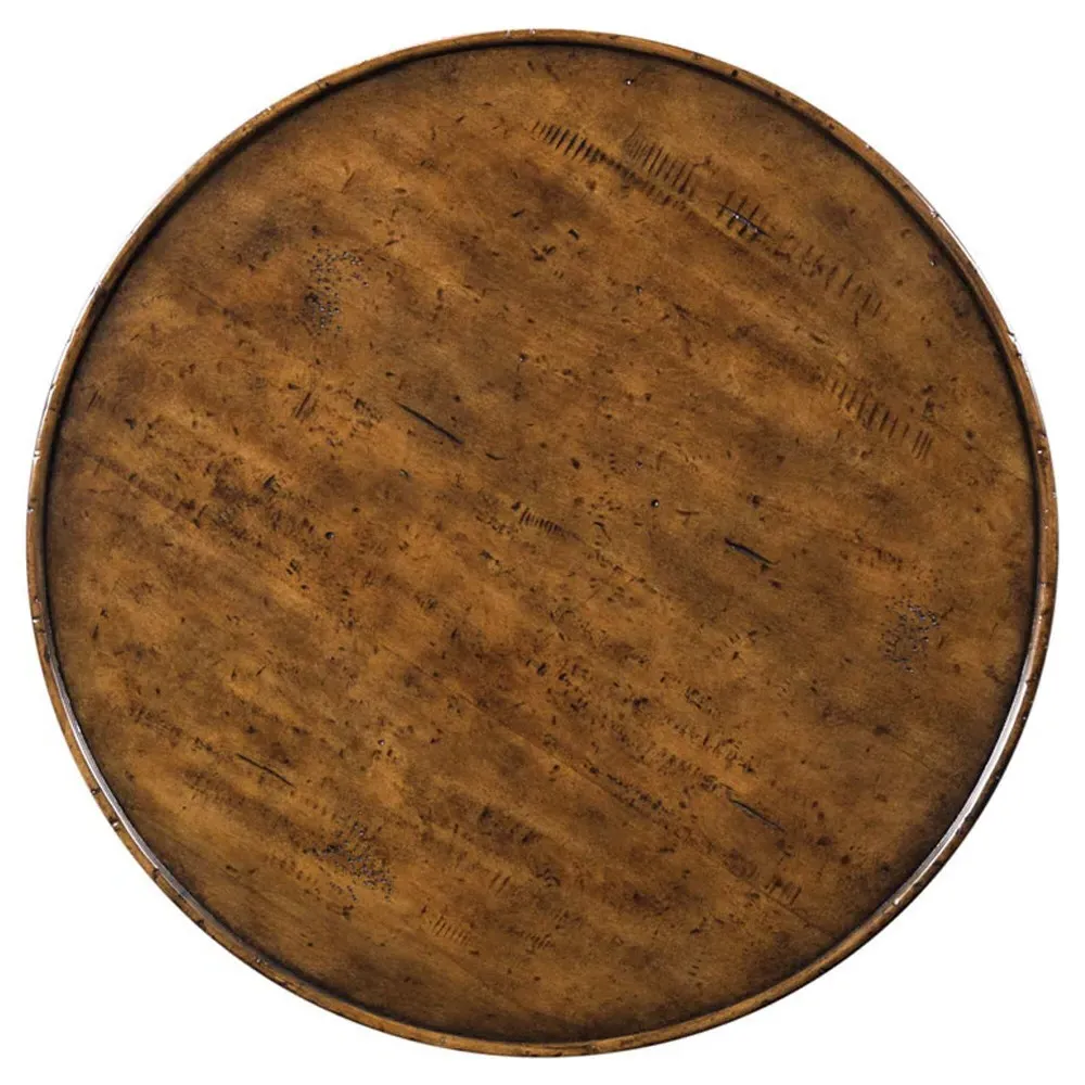 Sonoma Round Coffee Table - Brown, Cherry Wood