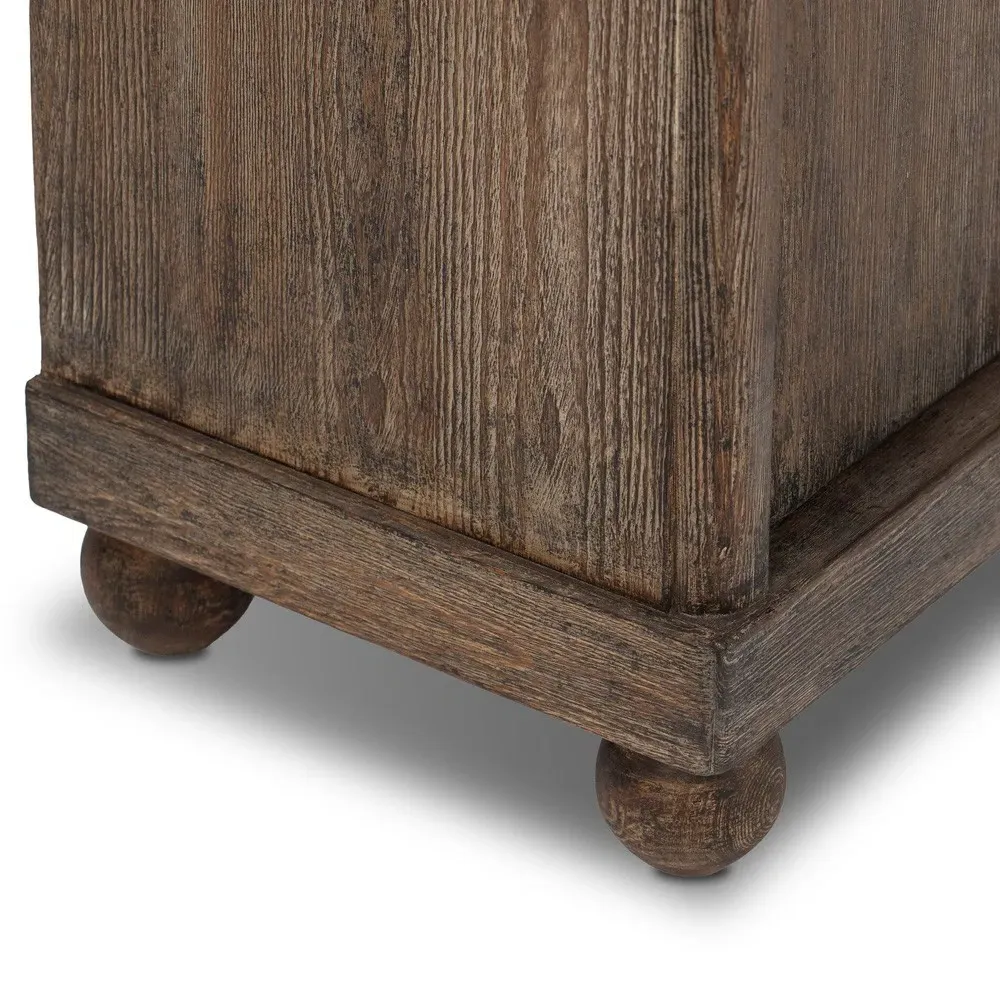 Sonya Media Cabinet - Brown, Pine