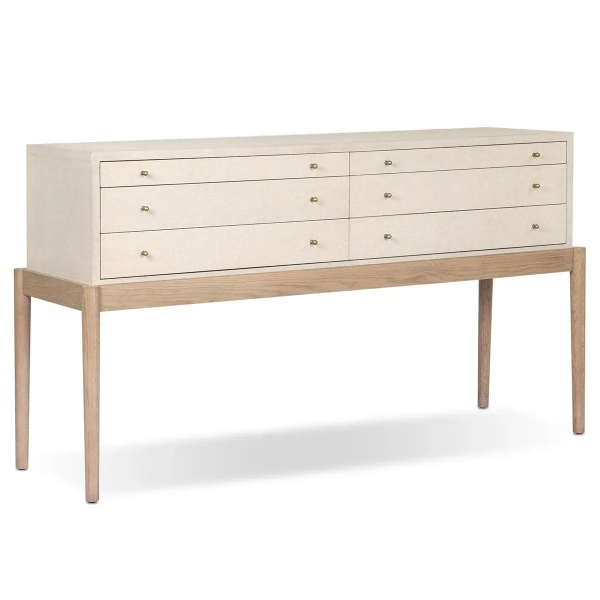 Sophia Console Table - Beige, Oak