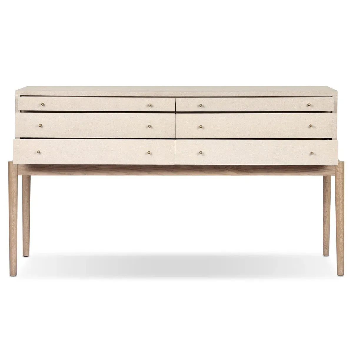 Sophia Console Table - Beige, Oak