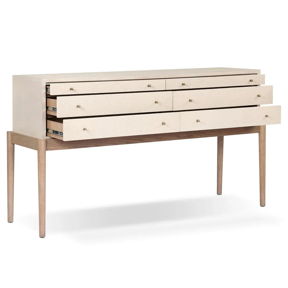 Sophia Console Table - Beige, Oak
