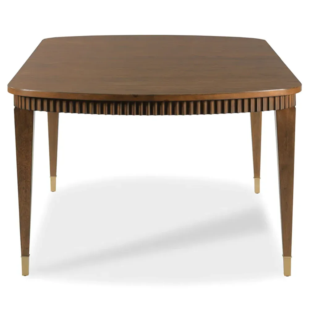 Sophia Extendable Dining Table - Brown, Walnut