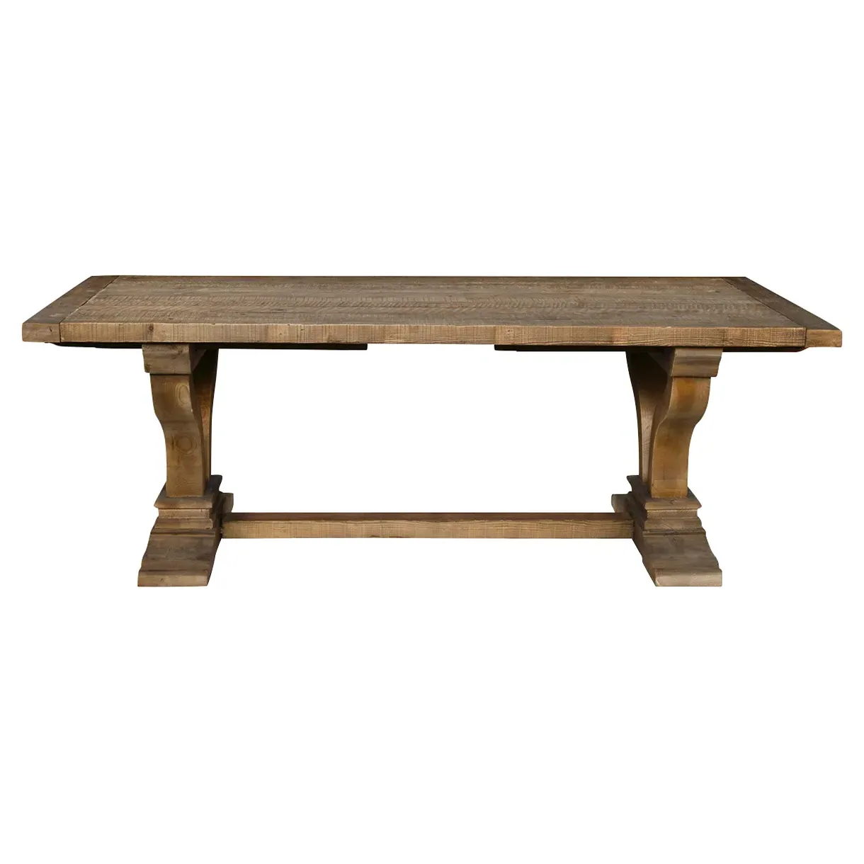 Sophia Rectangular Extendable Dining Table - Brown, Pine