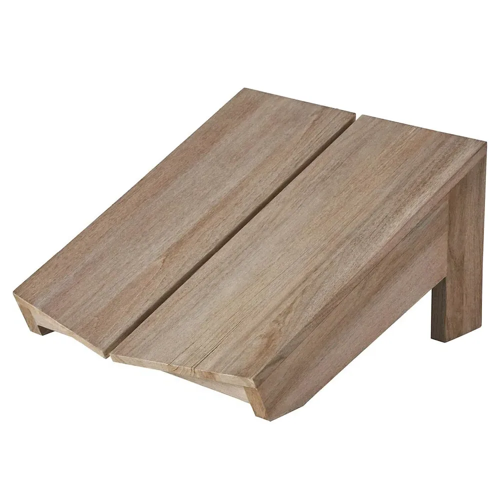 Sophia Teak Adirondack Ottoman - Brown