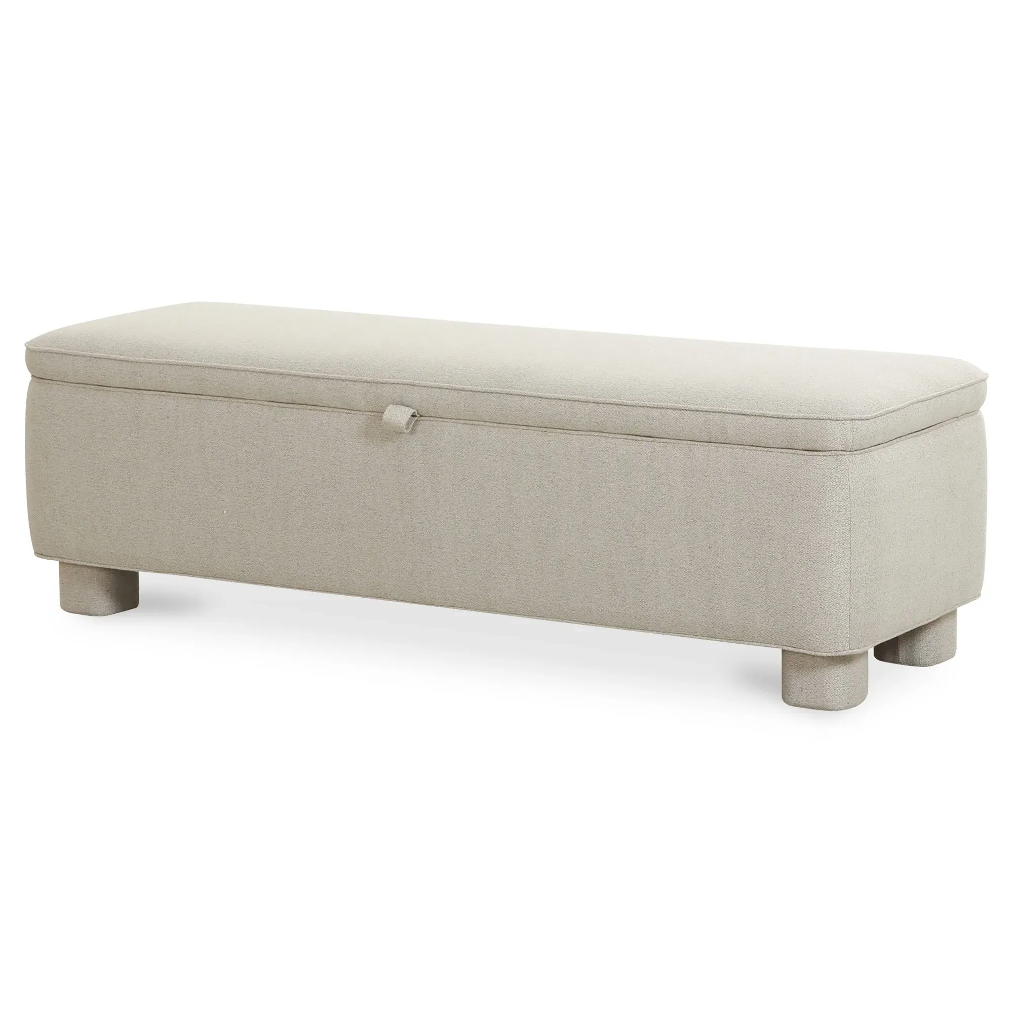 Sophie Storage Bench - Light Grey
