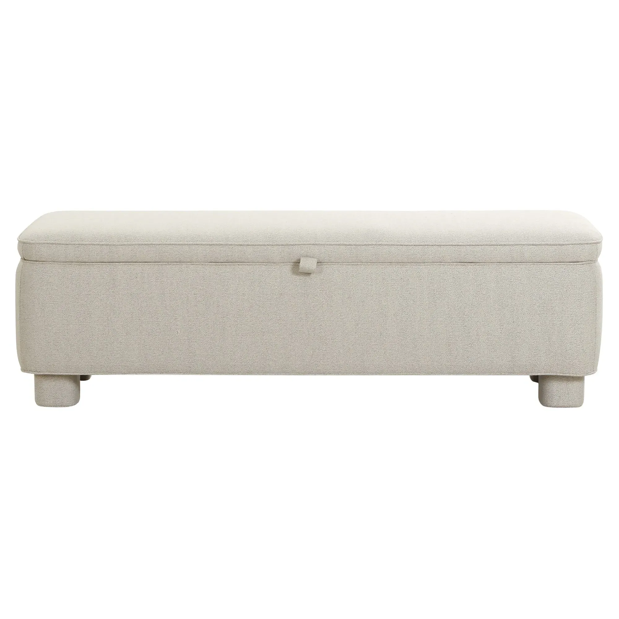 Sophie Storage Bench - Light Grey image