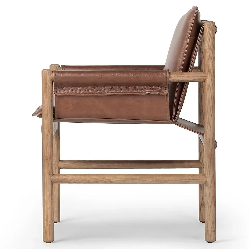 Sorrel Dining Arm Chair - Brown, Ash