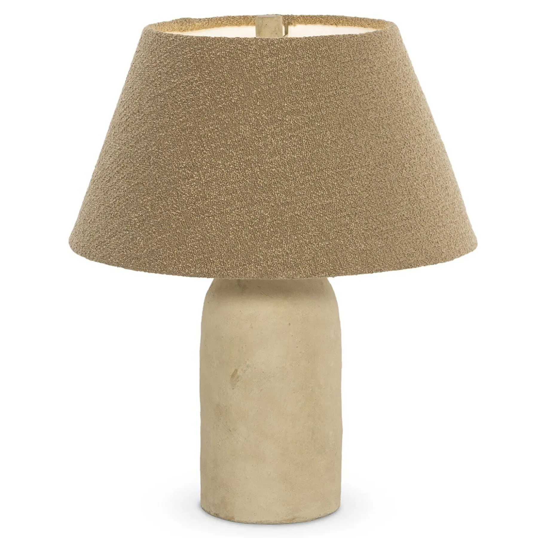 Sorrento Table Lamp - Taupe, Paper Mache