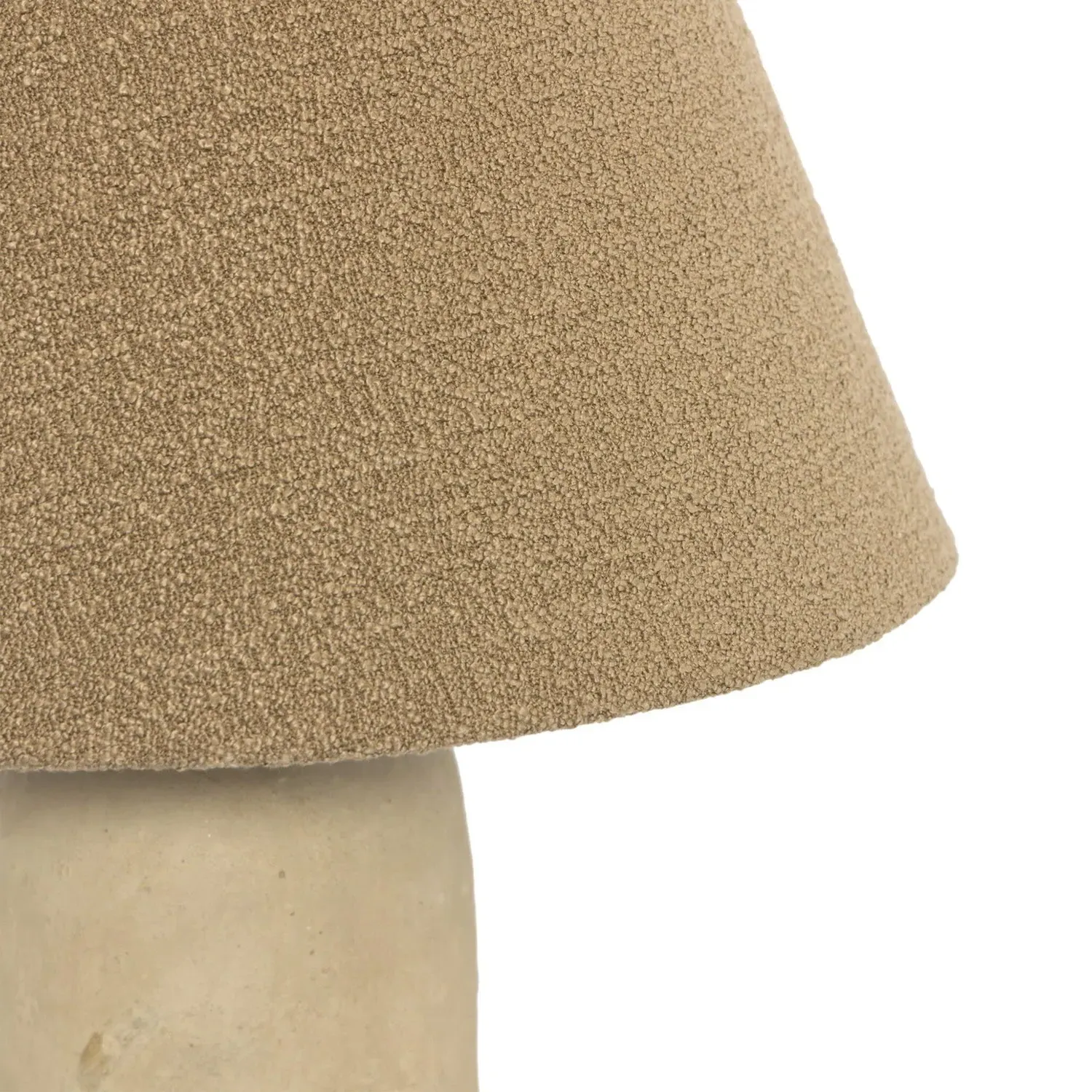 Sorrento Table Lamp - Taupe, Paper Mache