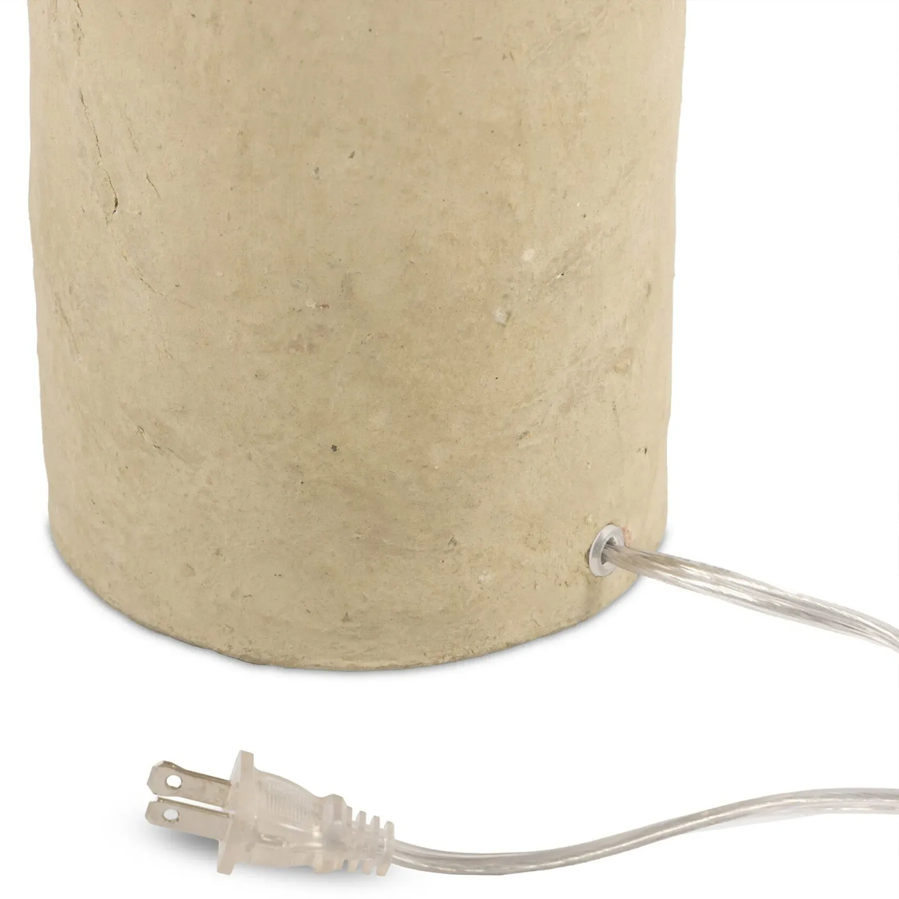 Sorrento Table Lamp - Taupe, Paper Mache