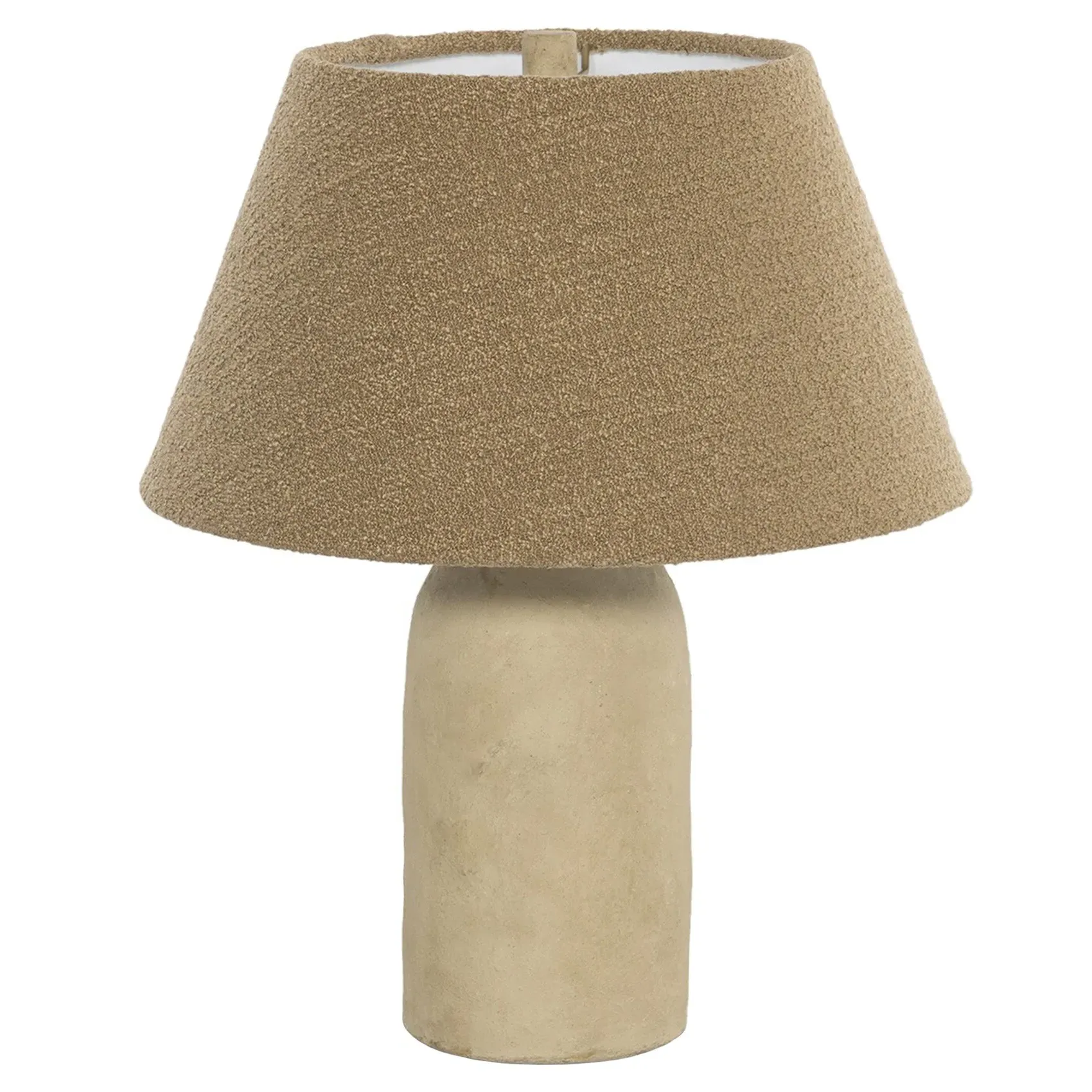 Sorrento Table Lamp - Taupe, Paper Mache image