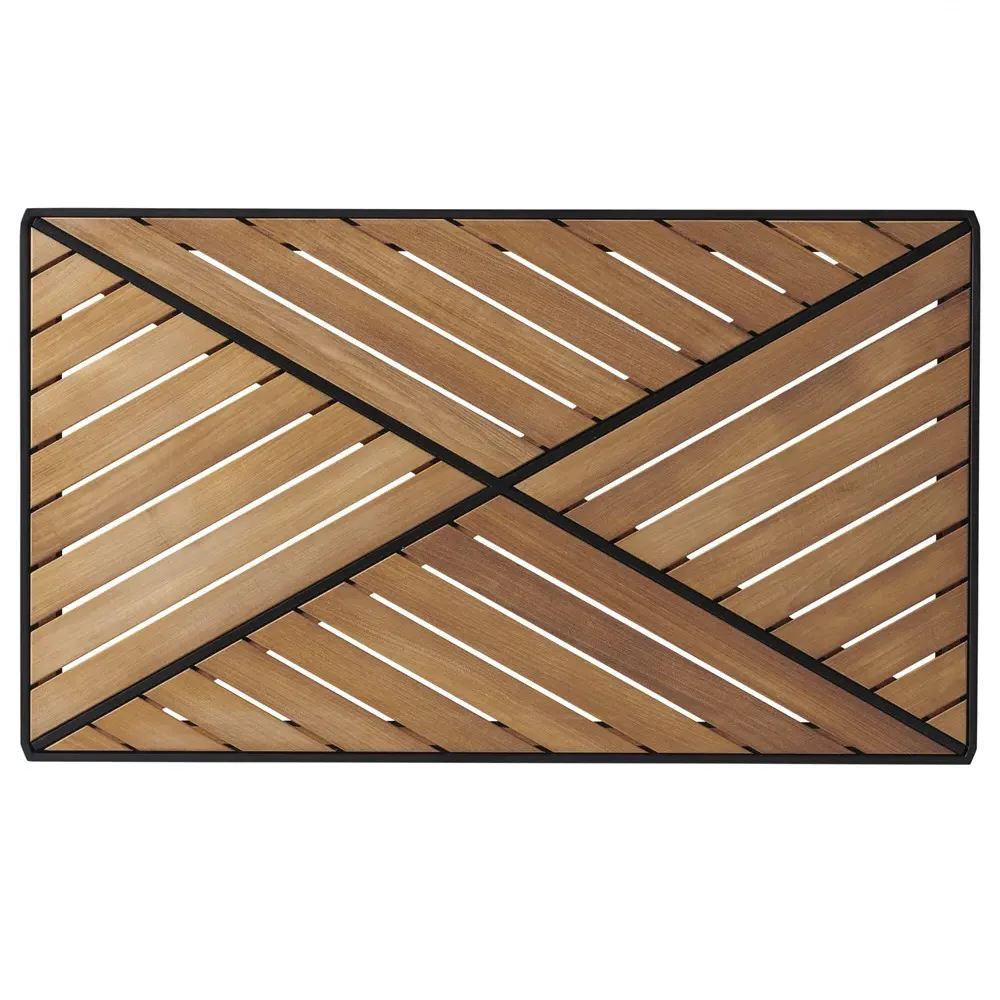 South Beach Outdoor Coffee Table - Brown, Teak