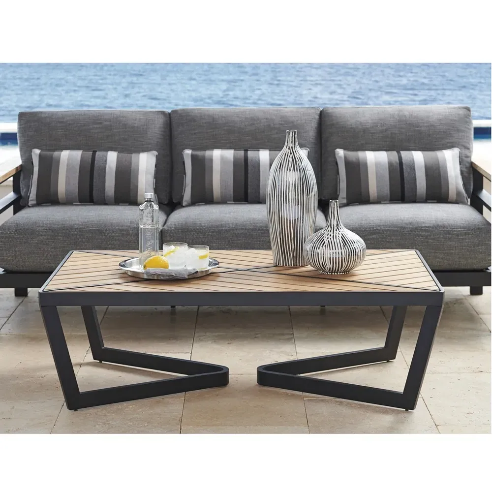 South Beach Outdoor Coffee Table - Brown, Teak