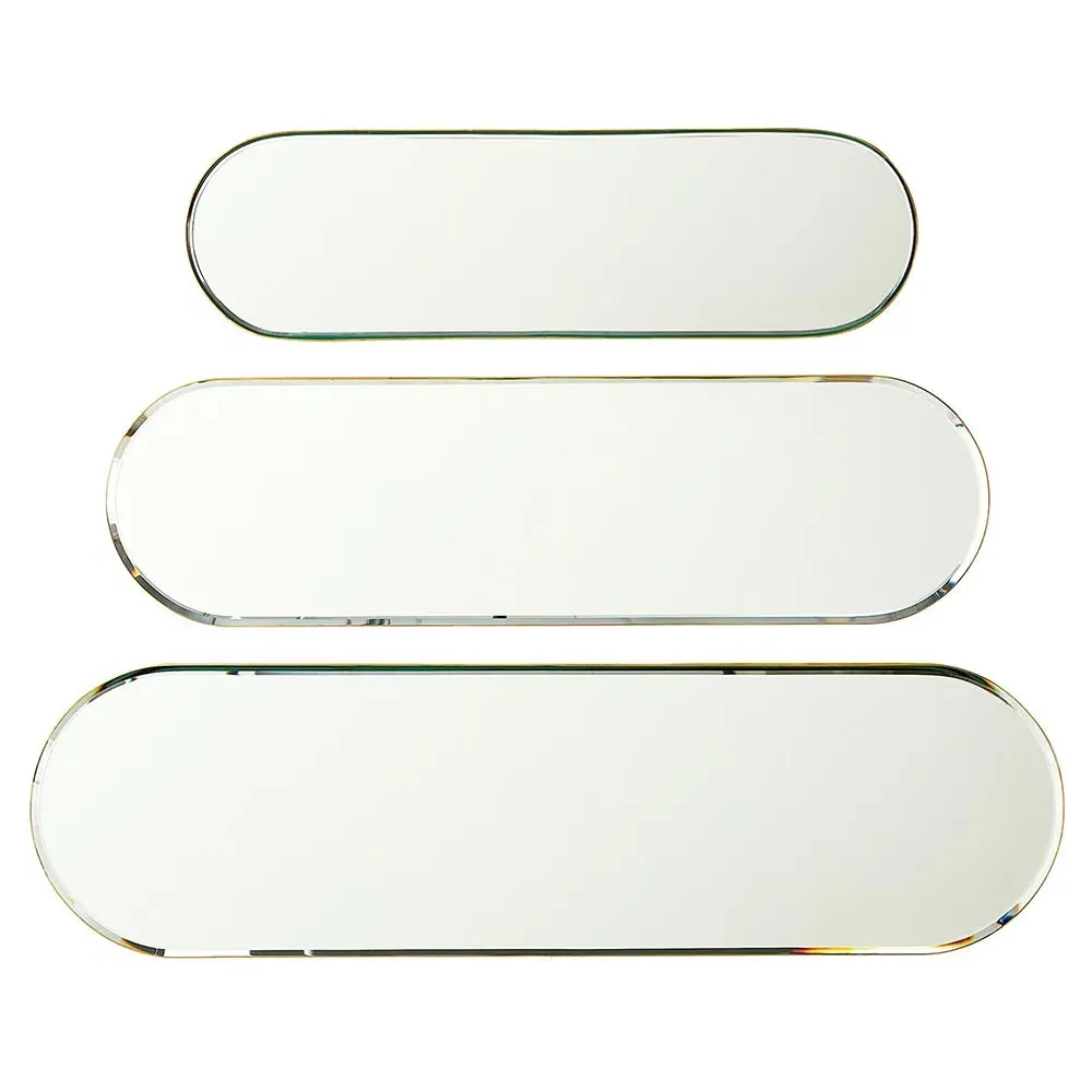 Stacia Large Wall Mirror - Gold, Metal