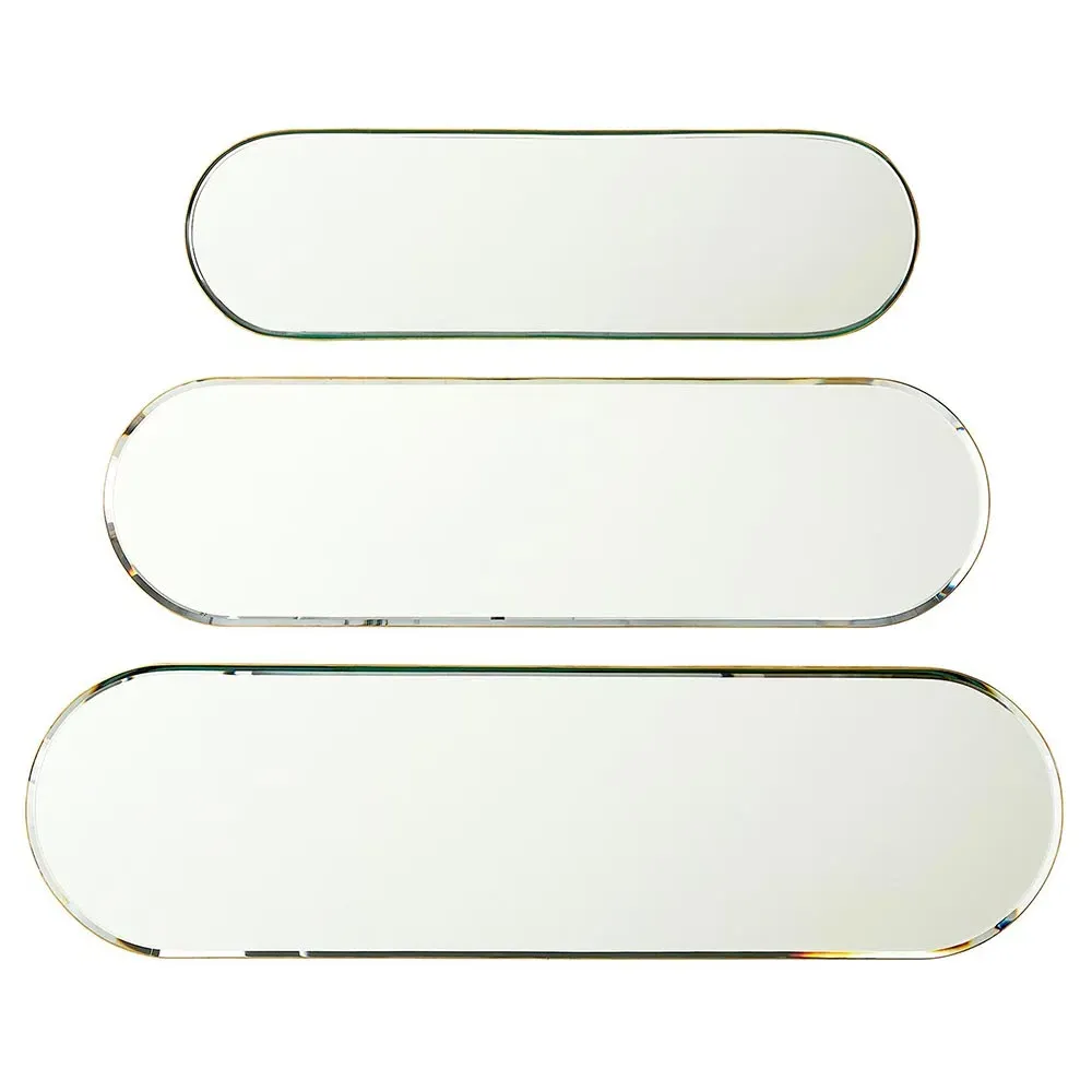Stacia Small Wall Mirror - Gold, Metal