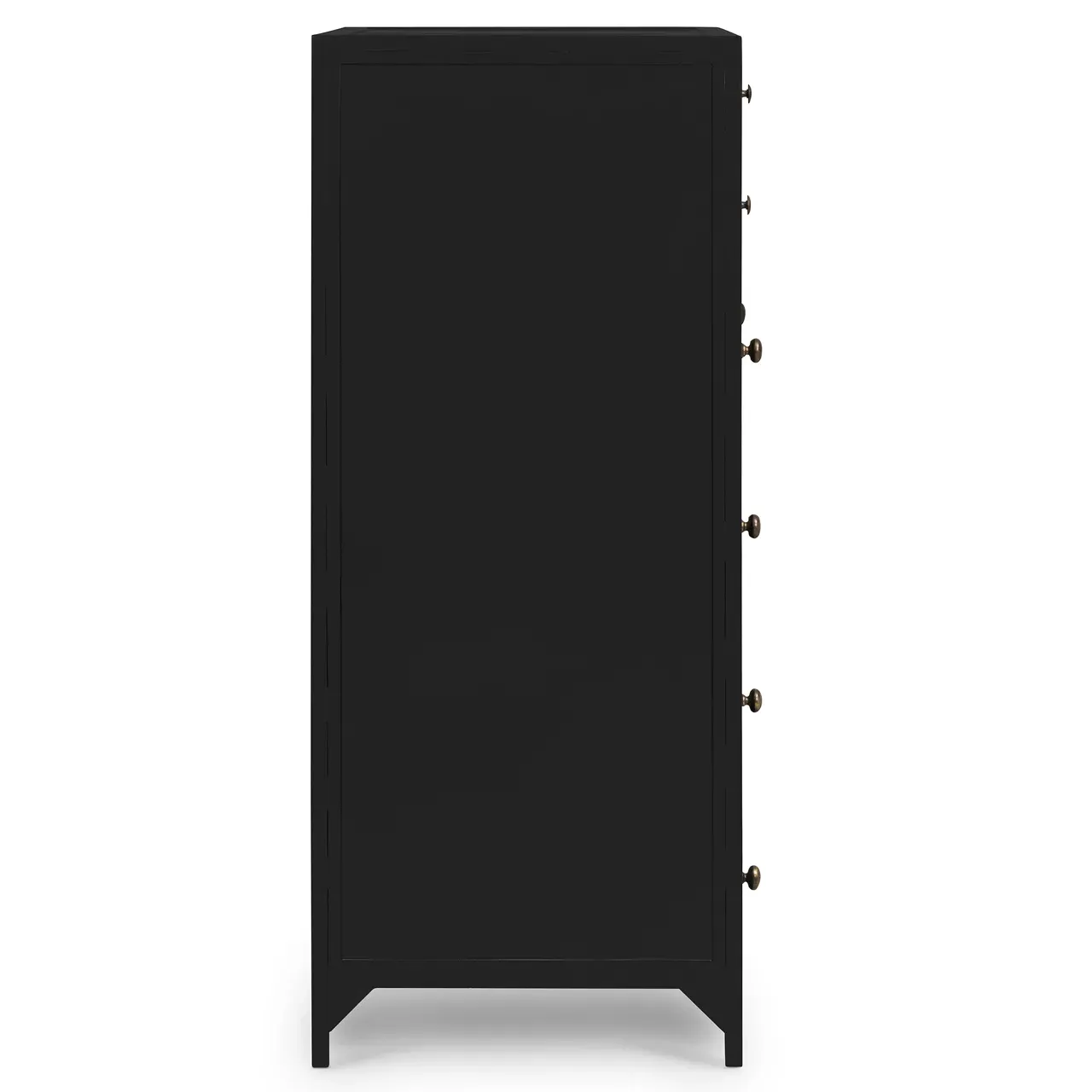 Stancil Tall Dresser - Black, Iron