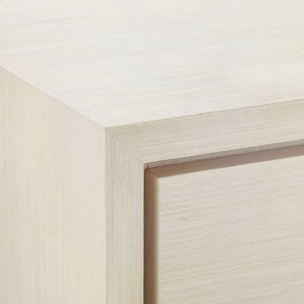 Stanford 1 Drawer Nightstand with Shelf - White, Wood