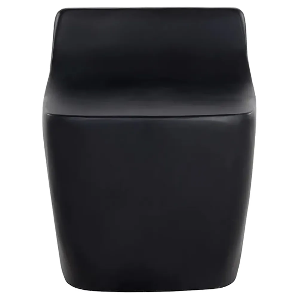Stanmore Dining Chair - Black, Concrete