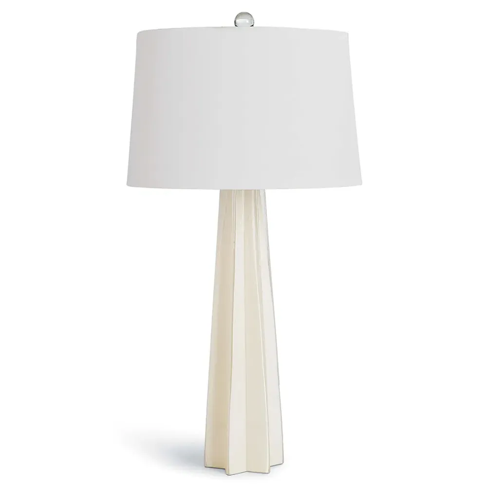 Star Table Lamp - White, Glass