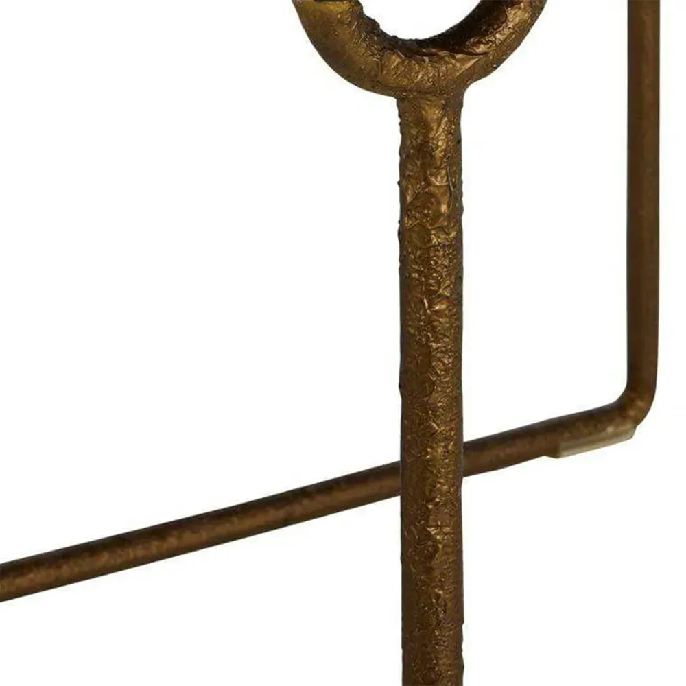 Stefan Round Side Table - Black, Marble