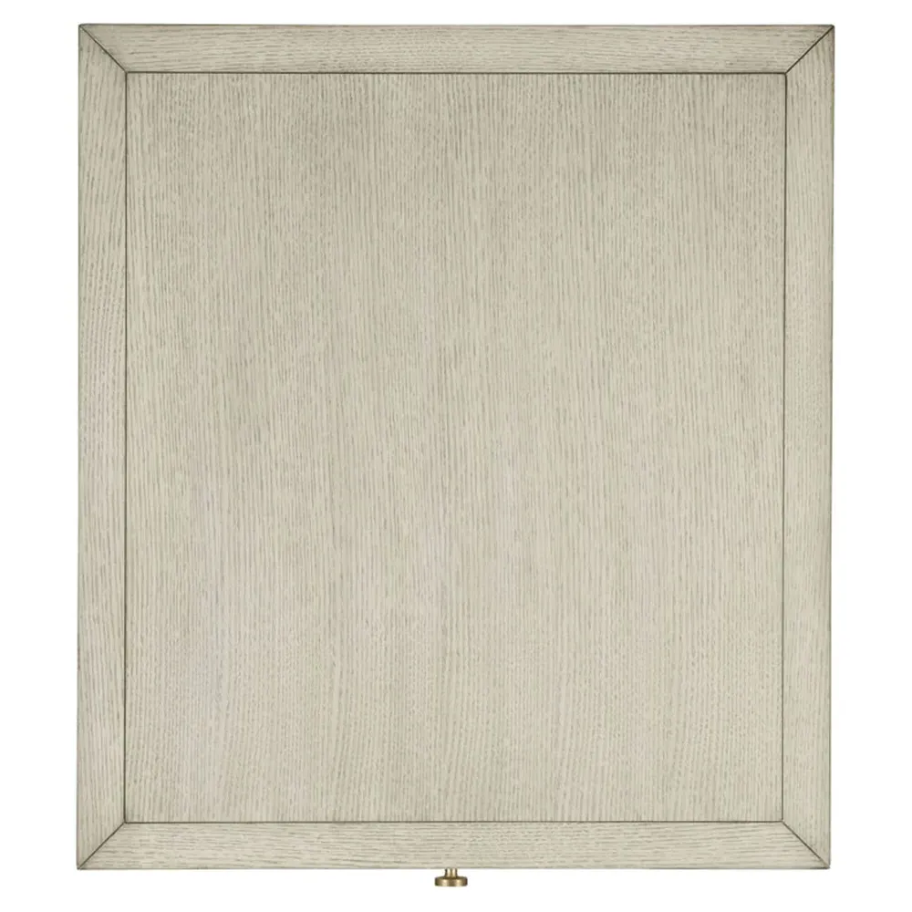 Stella French Country 1 Drawer Nightstand - White, Oak