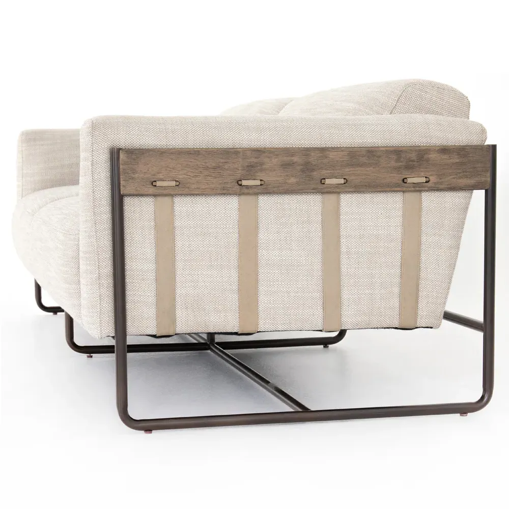 Stella Sofa - Beige, Iron