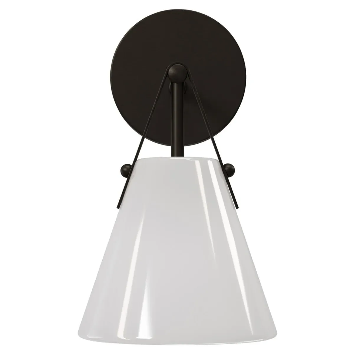 Stellan Bath Wall Sconce - White, Oil Rubbed Bronze