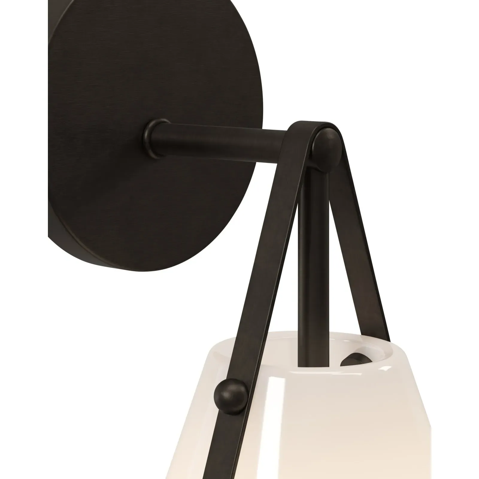 Stellan Bath Wall Sconce - White, Oil Rubbed Bronze